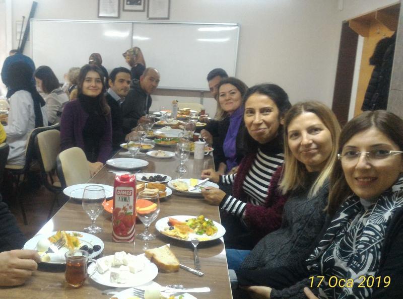 Okul Aile Birliği Yemeğinde Buluştuk. 02-04-2019